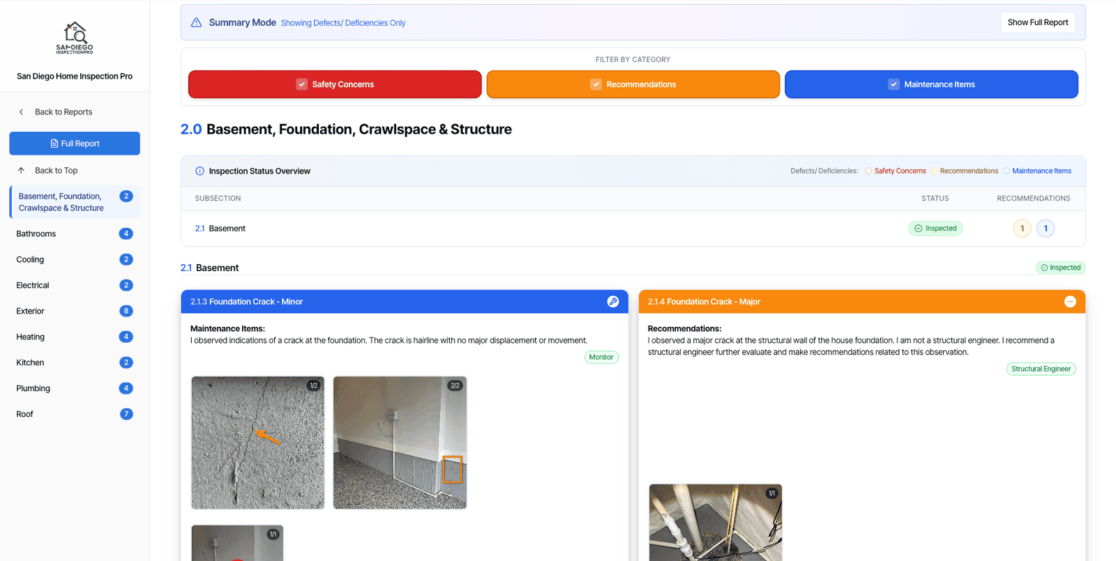 AI Smart Summary feature